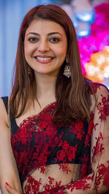 Kajal agarwal, saree beauty HD phone wallpaper
