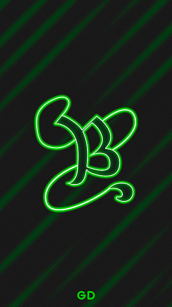 VERDE NEON Gott, electric blue, art HD phone wallpaper