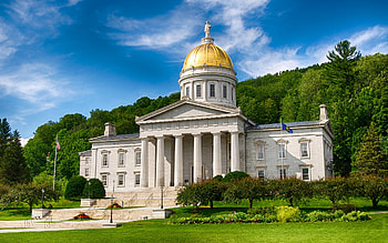 Vermont state house, Architectural landmark, Historical significance, Government building HD wallpaper