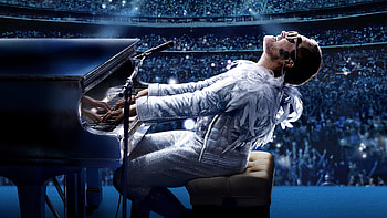 Rocketman movie, Fanart masterpiece, Movie-inspired art, Captivating visuals HD wallpaper
