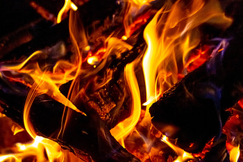 Fire, Bright, Flame, Miscellanea, Miscellaneous, Firewood, Angle, Corner, To Burn, Burn HD wallpaper