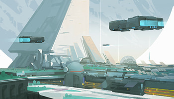Sci Fi, city, sci fi city HD wallpaper