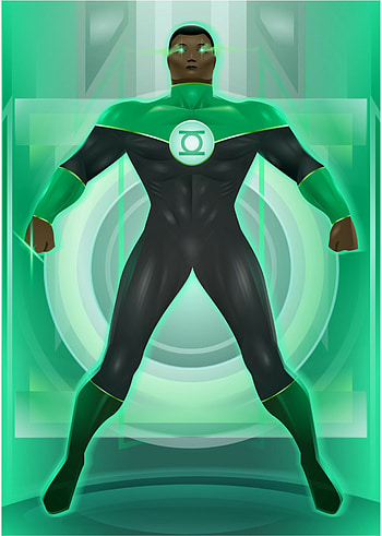 John Stewart, Green Lantern HD phone wallpaper