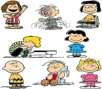 peanuts gang, peanuts, charlie brown HD wallpaper