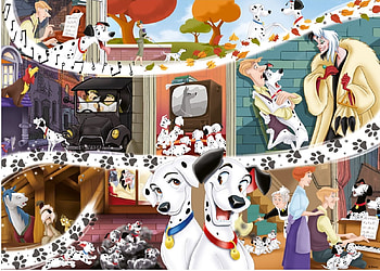 101 Dalmatians, fantasy, dalmatian, fog, movie, disney, caine HD wallpaper
