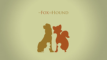 The Fox and the Hound, Artistic , Fan-created artwork, Ambience HD wallpaper
