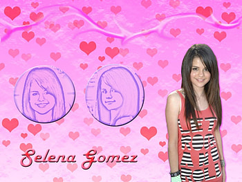 PINK SELENA, cute, pink HD wallpaper