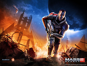 mass effect 2, 2, mass, bioware, shepared, effect HD wallpaper