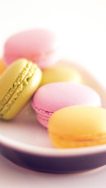 Hungry for macarons, Delicious cookie craving, Tempting and irresistible, Mouthwatering food graphy HD phone wallpaper