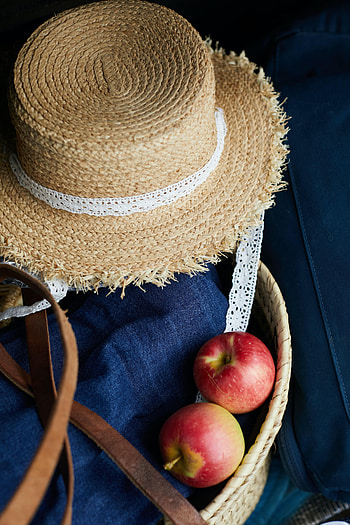 Fruits, Apples, Miscellanea, Miscellaneous, Hat, Clothing HD phone wallpaper