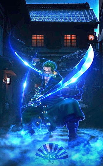 One piece zoro, art, supernatural_creature HD phone wallpaper