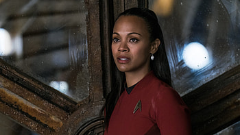 Zoe Saldana, Stunning , Elegant actress, Celebrity interior HD wallpaper