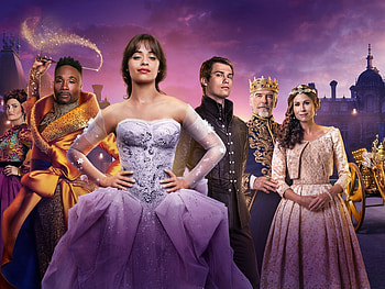 Billy Porter, Cinderella , Pierce Brosnan, Minnie Driver, Idina Menzel HD wallpaper
