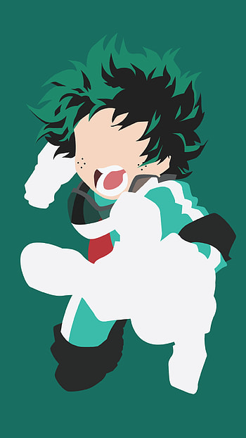 Heroic Leap — Deku (My Hero Academia), Anime, My Hero Academia HD phone wallpaper