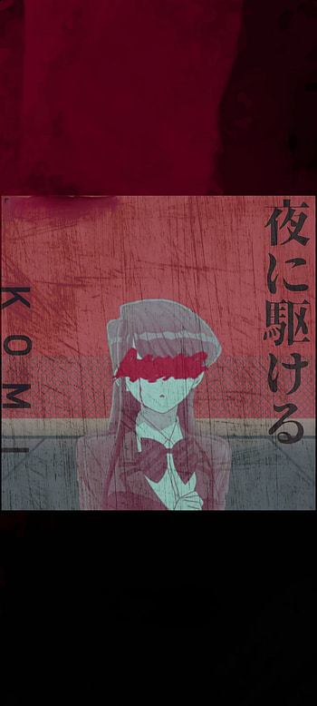 Komi vintage, anime girl, komi san can't communicate, wifu, yoasobi, komi san, anime, anime wifu HD phone wallpaper