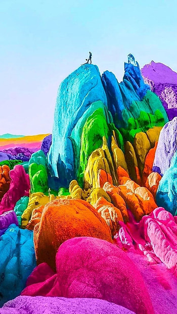 Colour Full, Watercolor HD phone wallpaper