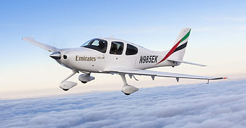 Cirrus SR22, Emirates Airline HD wallpaper
