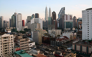 Downtown Kuala Lumpur, Malaysia HD wallpaper