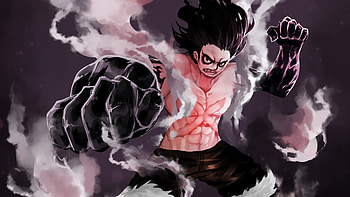 One Piece, Monkey D Luffy, Anime, Gear Fourth HD wallpaper