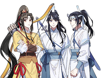Mo Dao Zu Shi, Lan Jingyi, Anime, Jin Ling, Lan Sizhui HD wallpaper