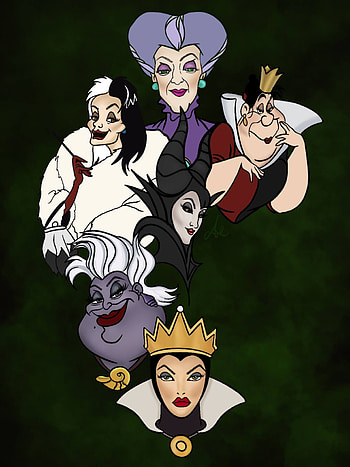 Disney villains, vilians HD phone wallpaper