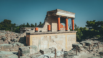 Knossos Palace, Guided tour, Crete's highlight, Greek heritage HD wallpaper