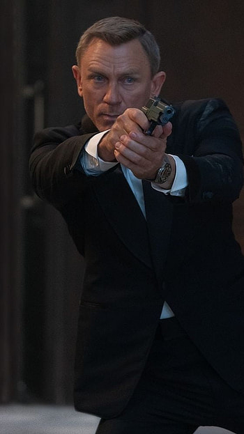 Daniel Craig, hollywood movie, no time to die HD phone wallpaper