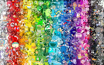 80s Cartoon HD wallpaper