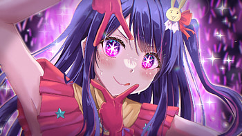 Hoshino Ai, Ai Hoshino, Anime, Oshi no Ko HD wallpaper