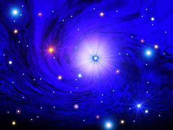 Gathering, star, space, beautiful, whirlpool HD wallpaper