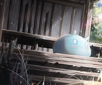 Slime - Genshin Impact, Slime (Genshin impact), video game, Genshin Impact HD wallpaper