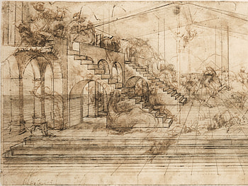 The Adoration of the Magi, Leonardo da Vinci HD wallpaper