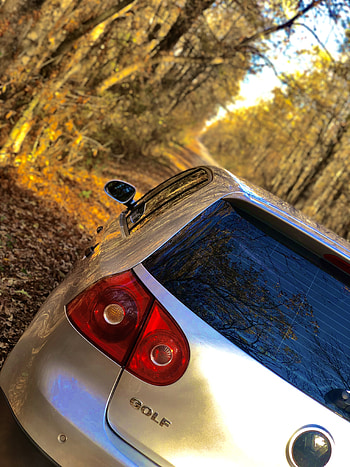 Golf 5, vw, forest, race, nature, carguy, passat, gold, r32, cars, leaves, car, model, autumn, automotive, volkswagen, drift HD phone wallpaper