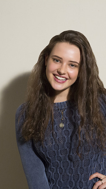 Katherine Langford, nose, lip, hollywood actress HD phone wallpaper