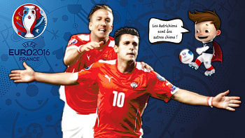 Zlatko, Marc und Super Victor, Janko, Team, EURO 2016, Austria, Junuzovic, Football HD wallpaper