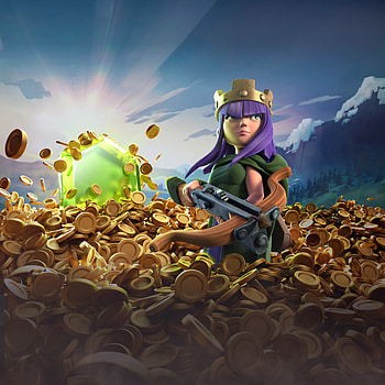 Archer Queen Clash Of Clans HD phone wallpaper