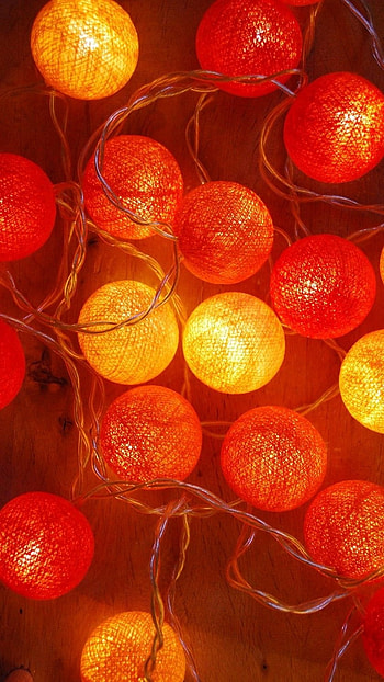 Orange Aesthetic, Lighting Aesthetic HD phone wallpaper