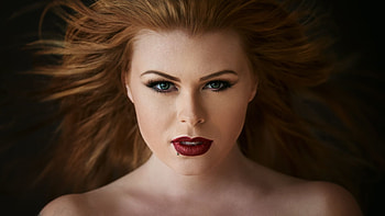 Face, eyes, women, lips, girl HD wallpaper