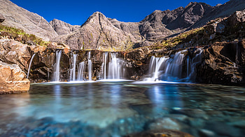 Fairy Pools, Skye, Full HD wallpaper