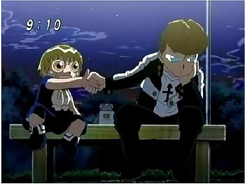 Let's be friends.....ok, zatch bell, ted, mamodo, friends, boys HD wallpaper