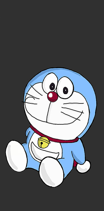 Doraemon, finger, cat robot, lovely, art, Japanese cartoon, cat, nobita, funny HD phone wallpaper