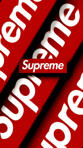 Supreme, red, snack HD phone wallpaper