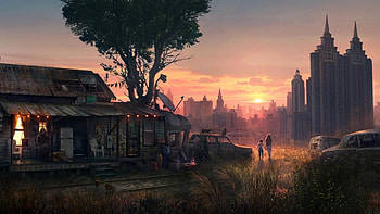 Abandoned City, Backgrounds HD wallpaper