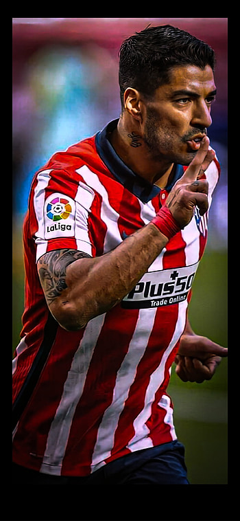 Suarez, Atletico Madrid HD phone wallpaper