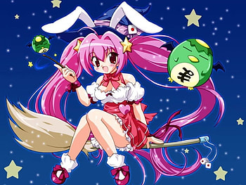 Di Gi Charat, cute, girls, anime HD wallpaper