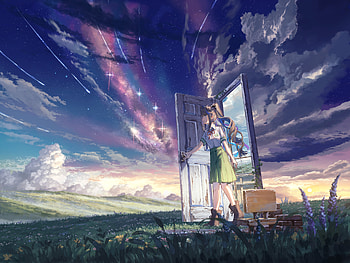 Suzume Iwato, Suzume Iwato, Anime, Suzume no Tojimari HD wallpaper