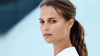 Alicia Vikander, brunette, beautiful HD wallpaper