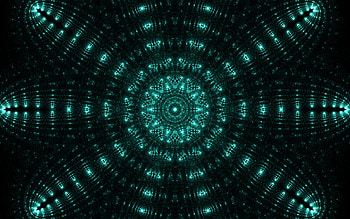 Abstract, Pattern, Fractal, Glow, Mandala HD wallpaper