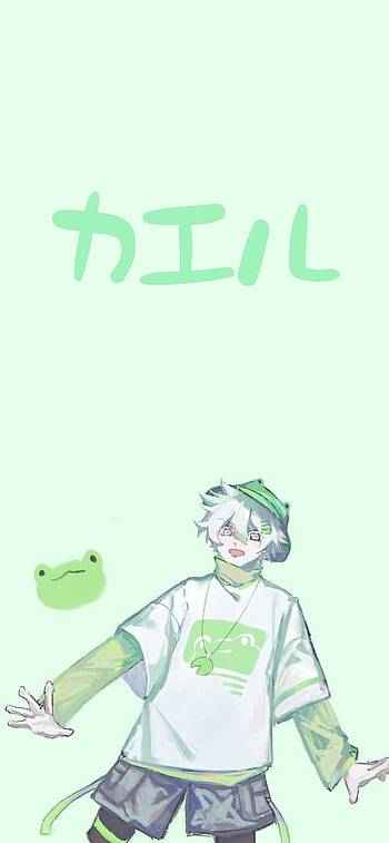 Cute Frog Boy HD phone wallpaper