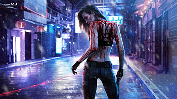 Skriver In Cyberpunk 2077, cyberpunk-2077, games, ps-games, xbox-games, pc-games, digital-art, artstation HD wallpaper